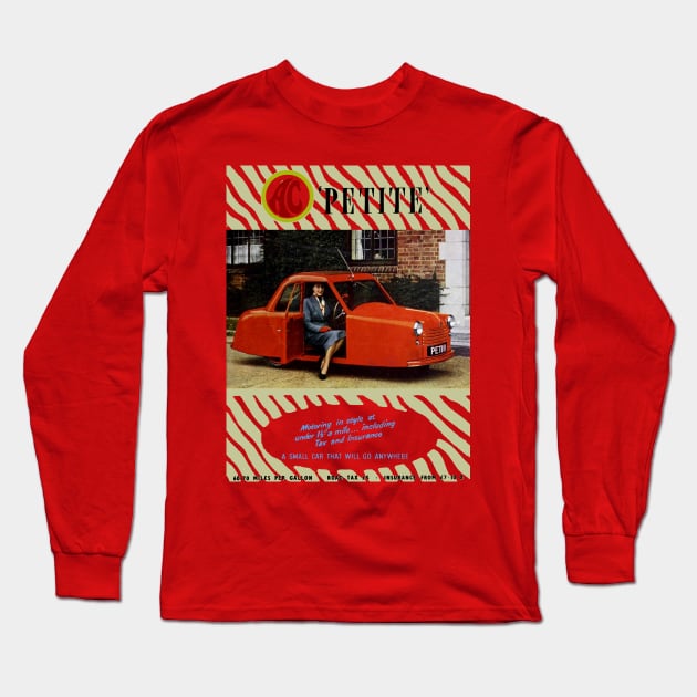 AC PETITE - advert Long Sleeve T-Shirt by Throwback Motors